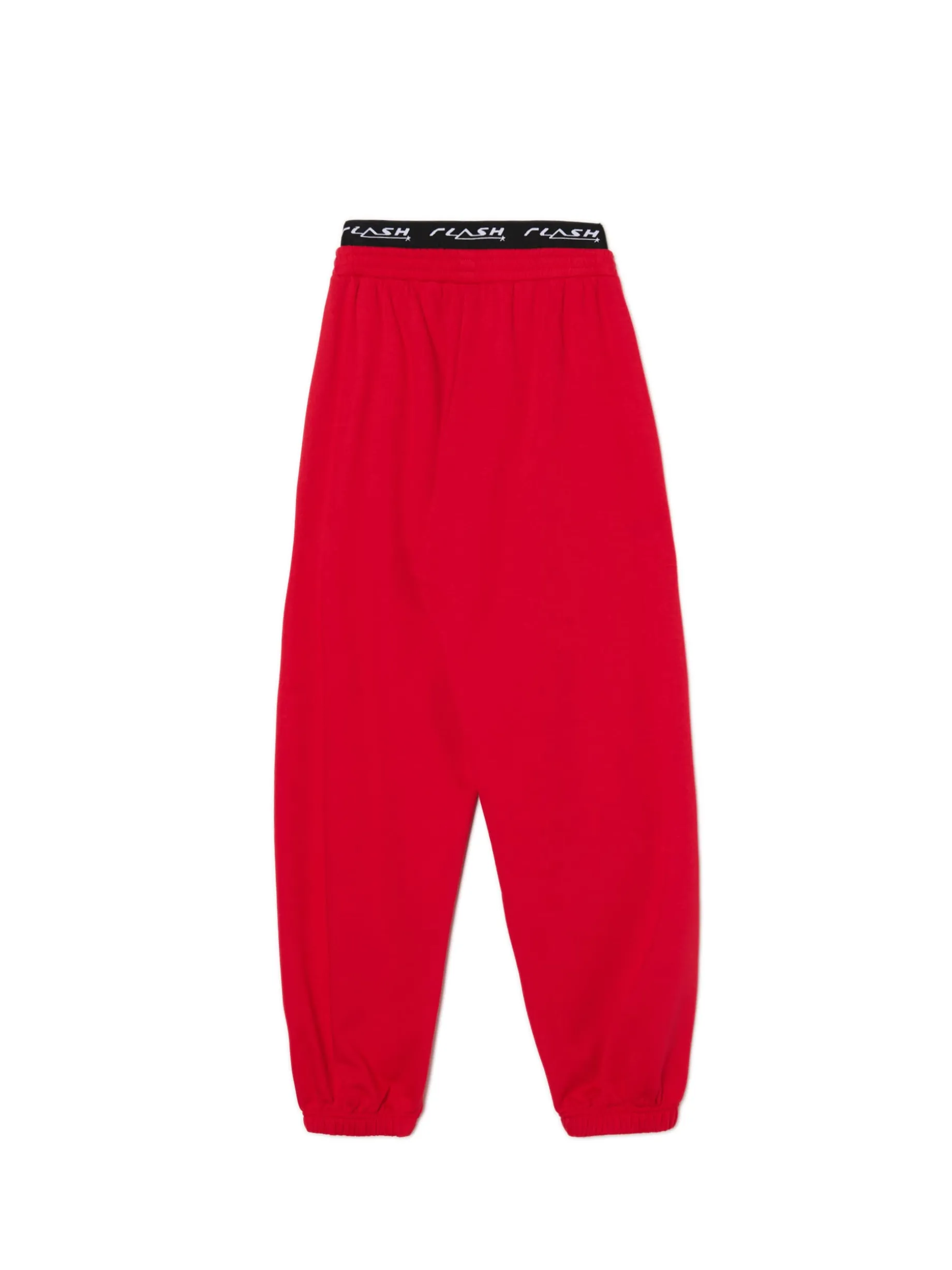 Czerwone dresowe joggery