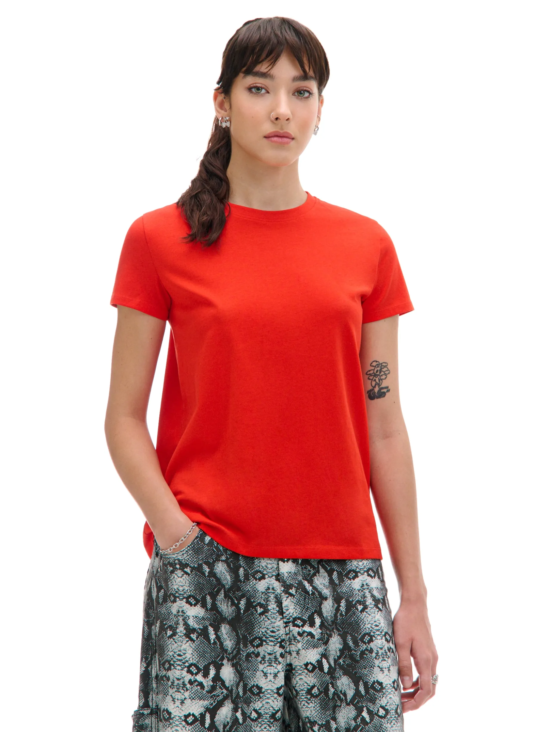 Czerwony T-shirt