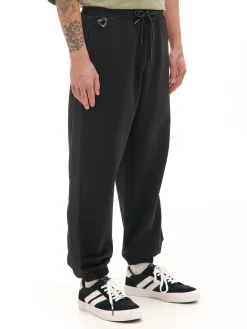 Dresowe joggery comfort fit z lampasami