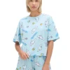 Dwuczęściowa krótka piżama Cinnamoroll