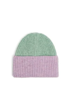 Dwukolorowa czapka beanie