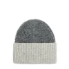 Dwukolorowa czapka beanie