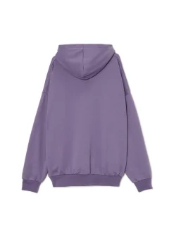 Fioletowa bluza z kapturem