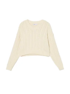 Gładki sweter