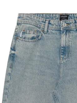 Jasne jeansy loose