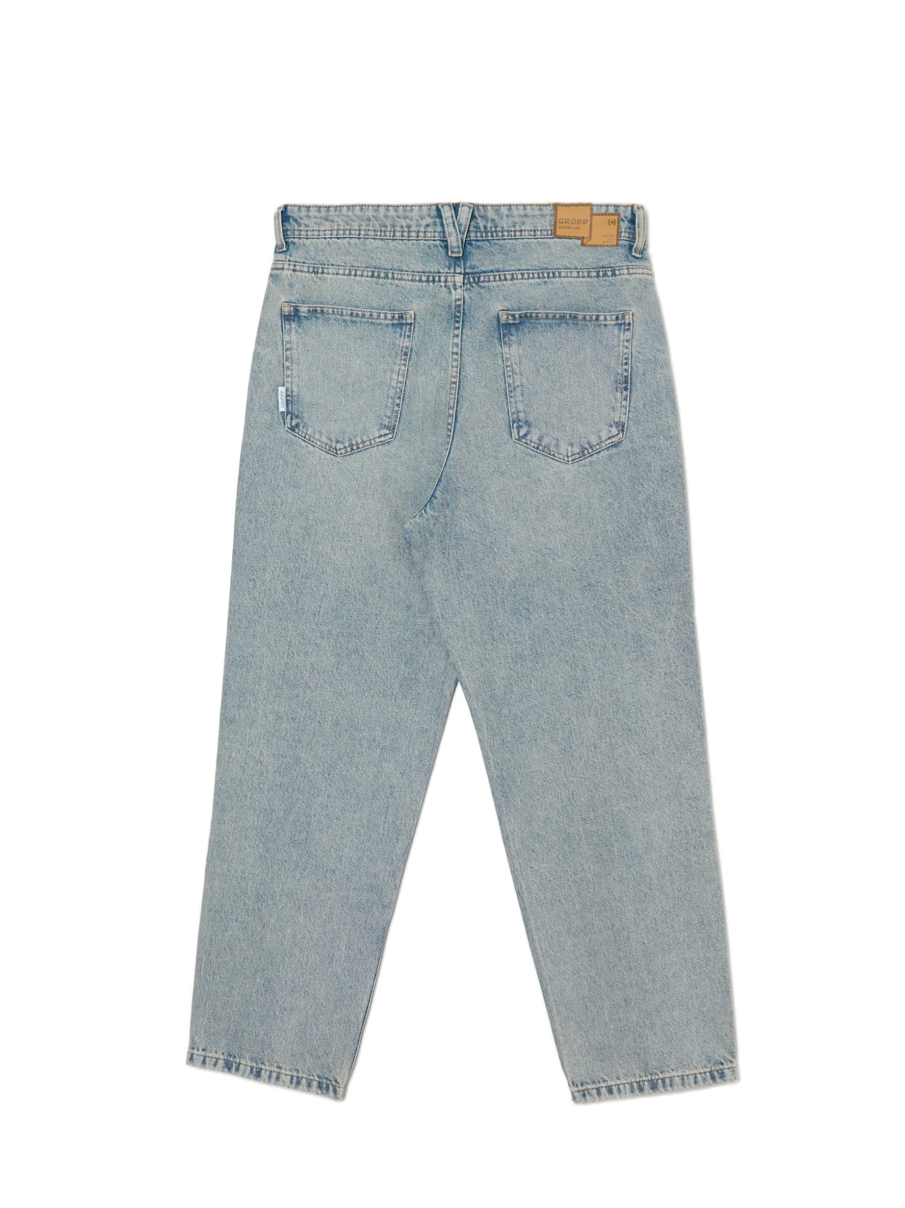 Jasne jeansy loose