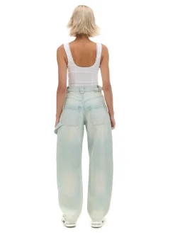 Jasne jeansy skater