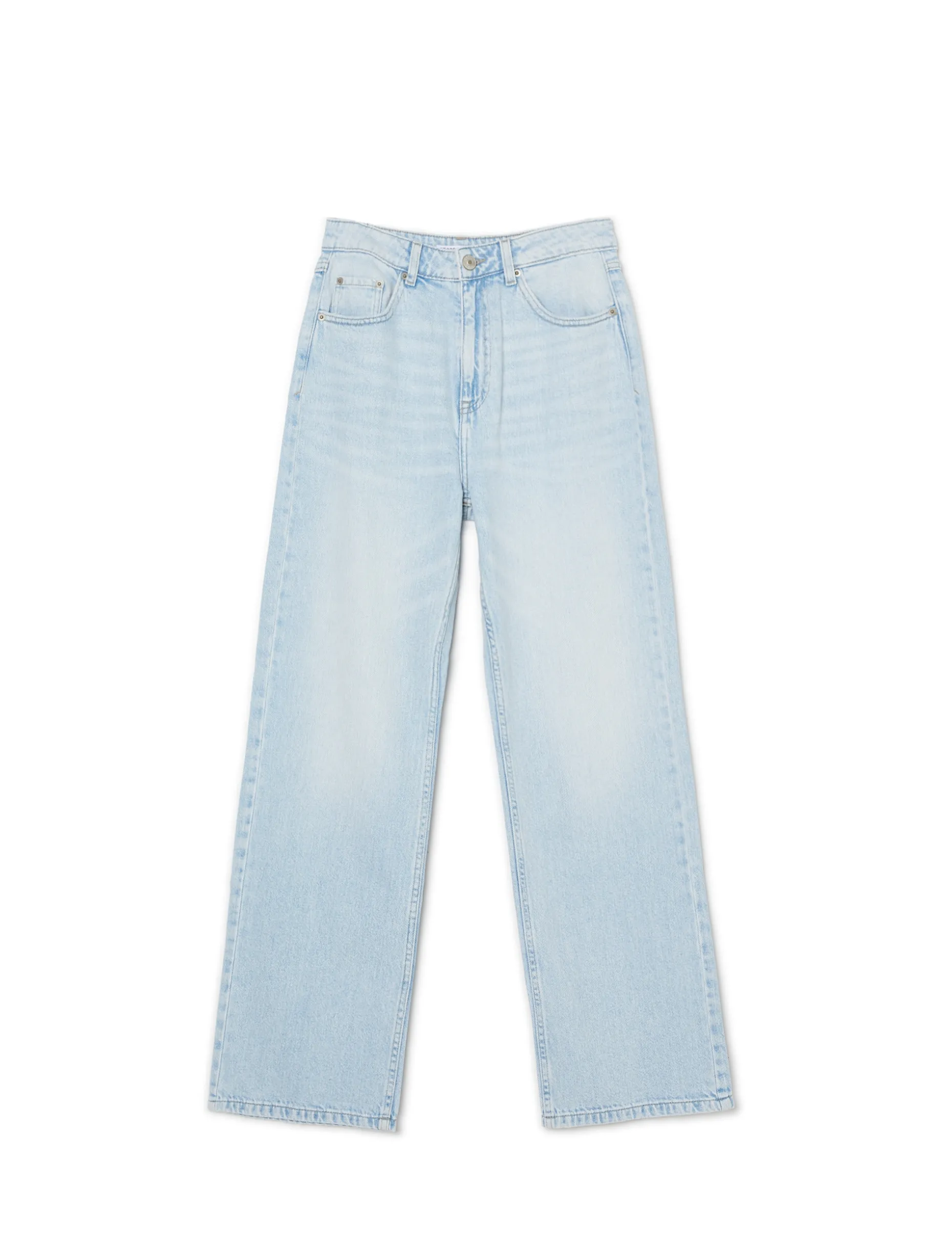 Jasnoniebieskie jeansy wide leg
