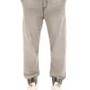 Jasnoszare jeansowe joggery regular