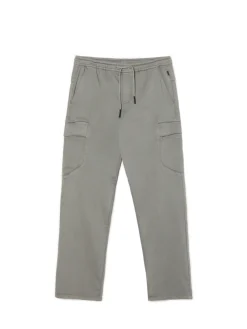 Jasnoszare spodnie jogger loose