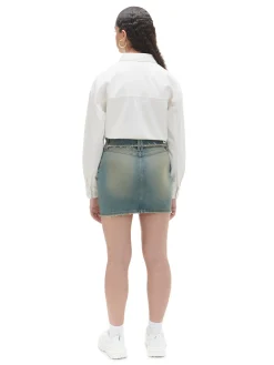 Jeansowa spódnica mini