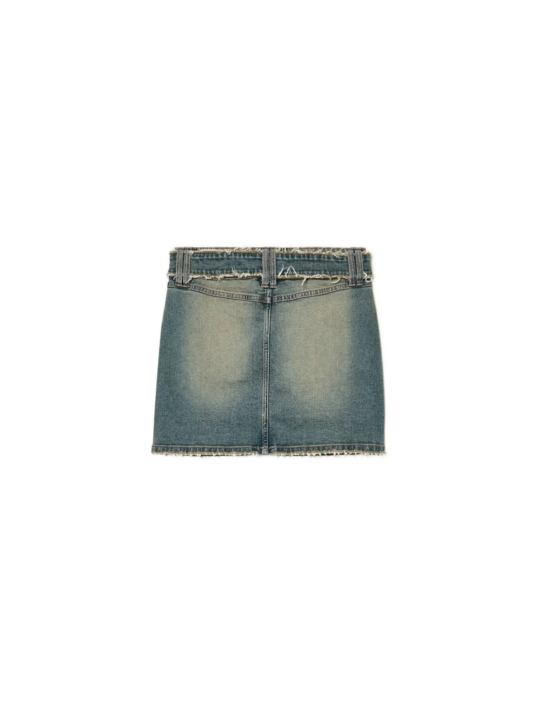 Jeansowa spódnica mini