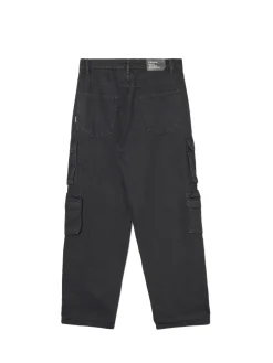 Jeansy baggy multipockets