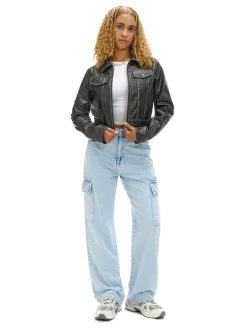 Jeansy baggy PETITE