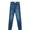 Jeansy skinny z kieszeniami