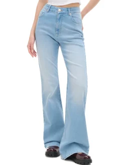 Jeansy slim flare