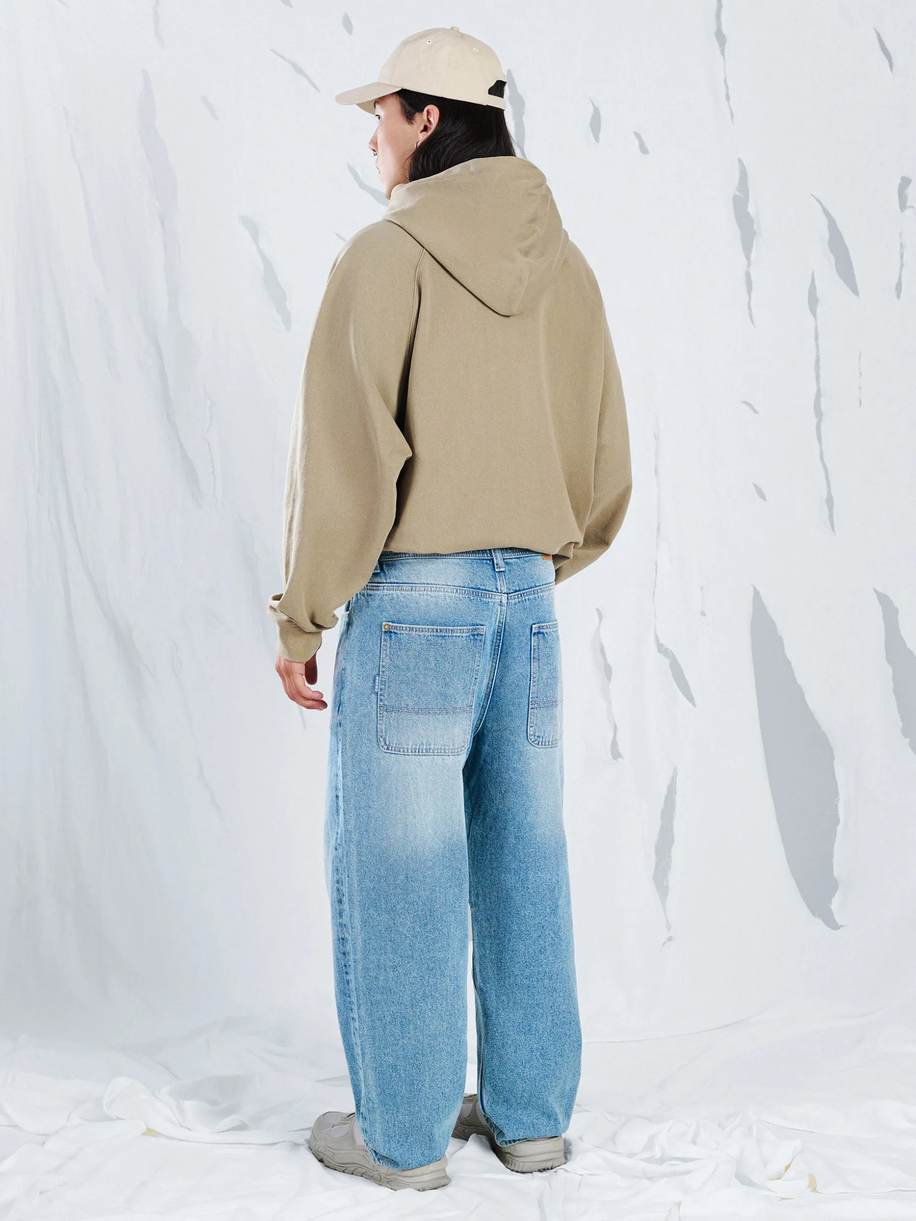 Jeansy super baggy