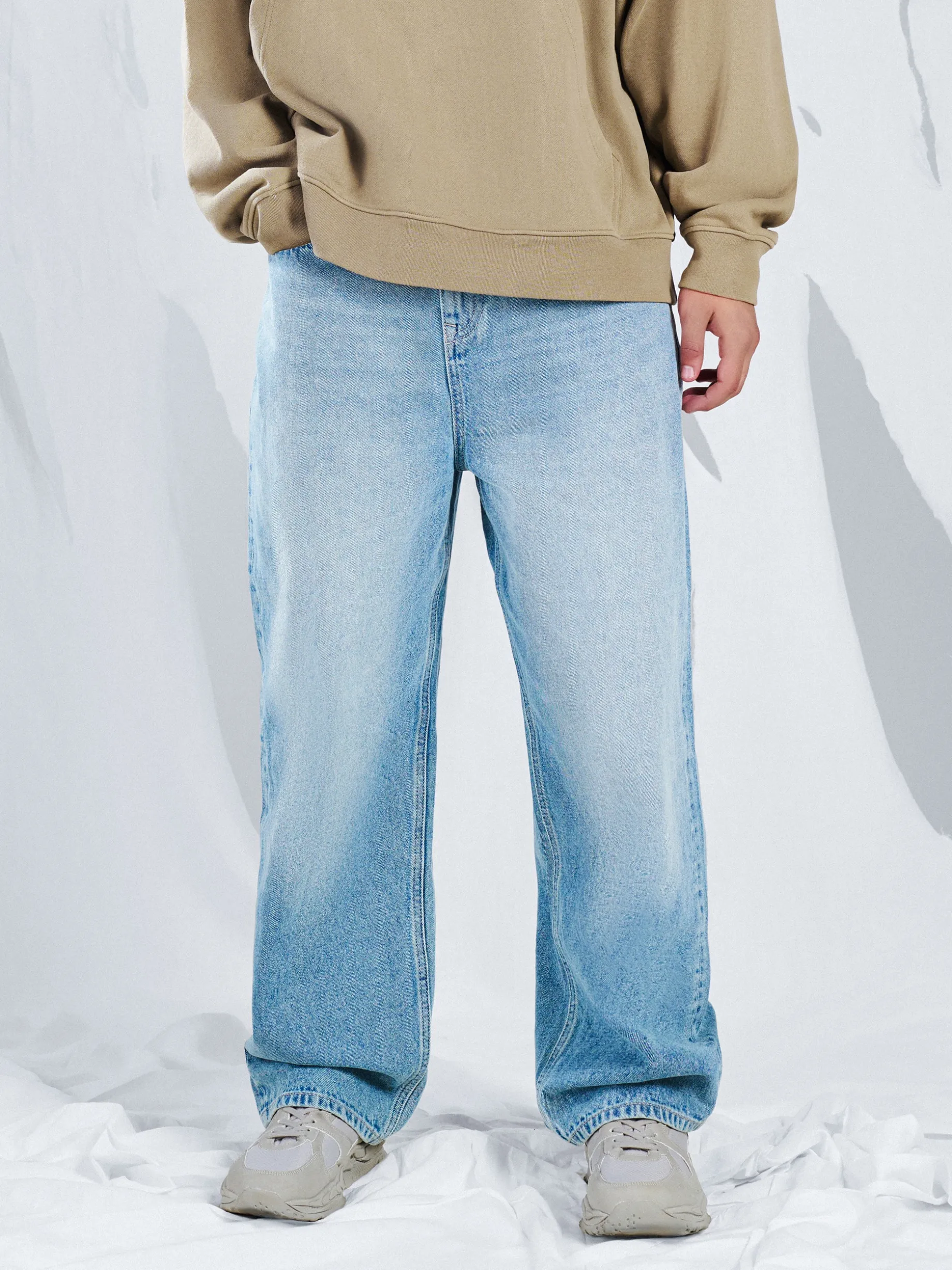 Jeansy super baggy
