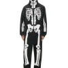Jednoczęściowa piżama onesie z kościotrupem