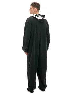 Jednoczęściowa piżama onesie z kościotrupem
