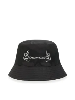 Kapelusz bucket hat z naszywką