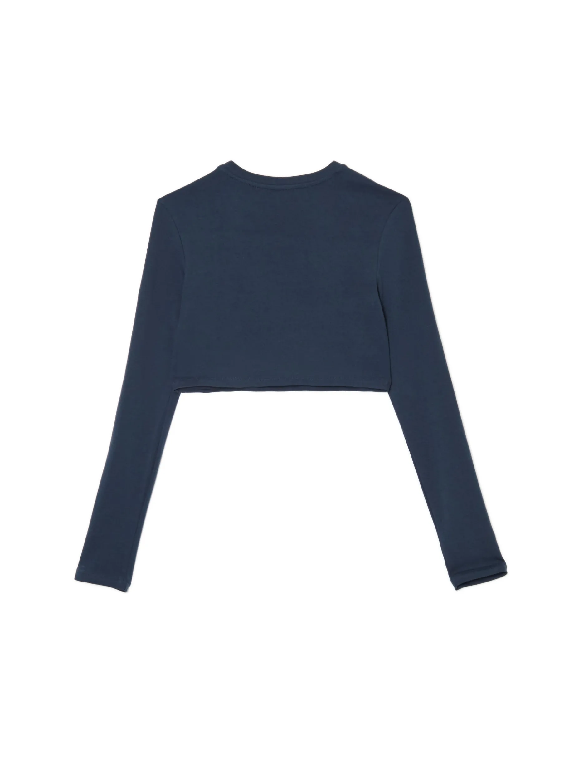 Koszulka longsleeve z uśmiechniętym nadrukiem
