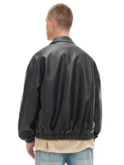 Kurtka bomber w stylu vintage
