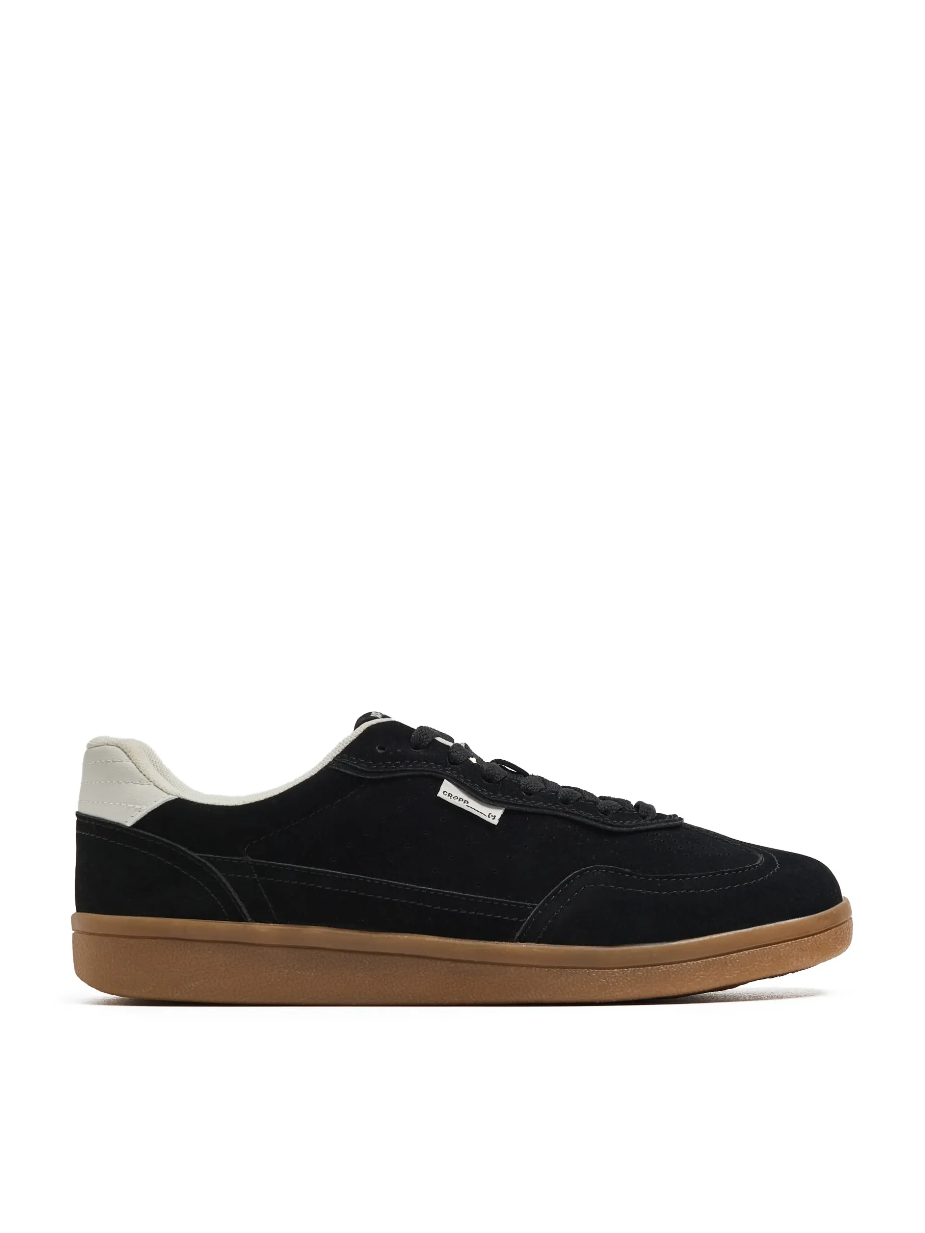 Lekkie czarne sneakersy