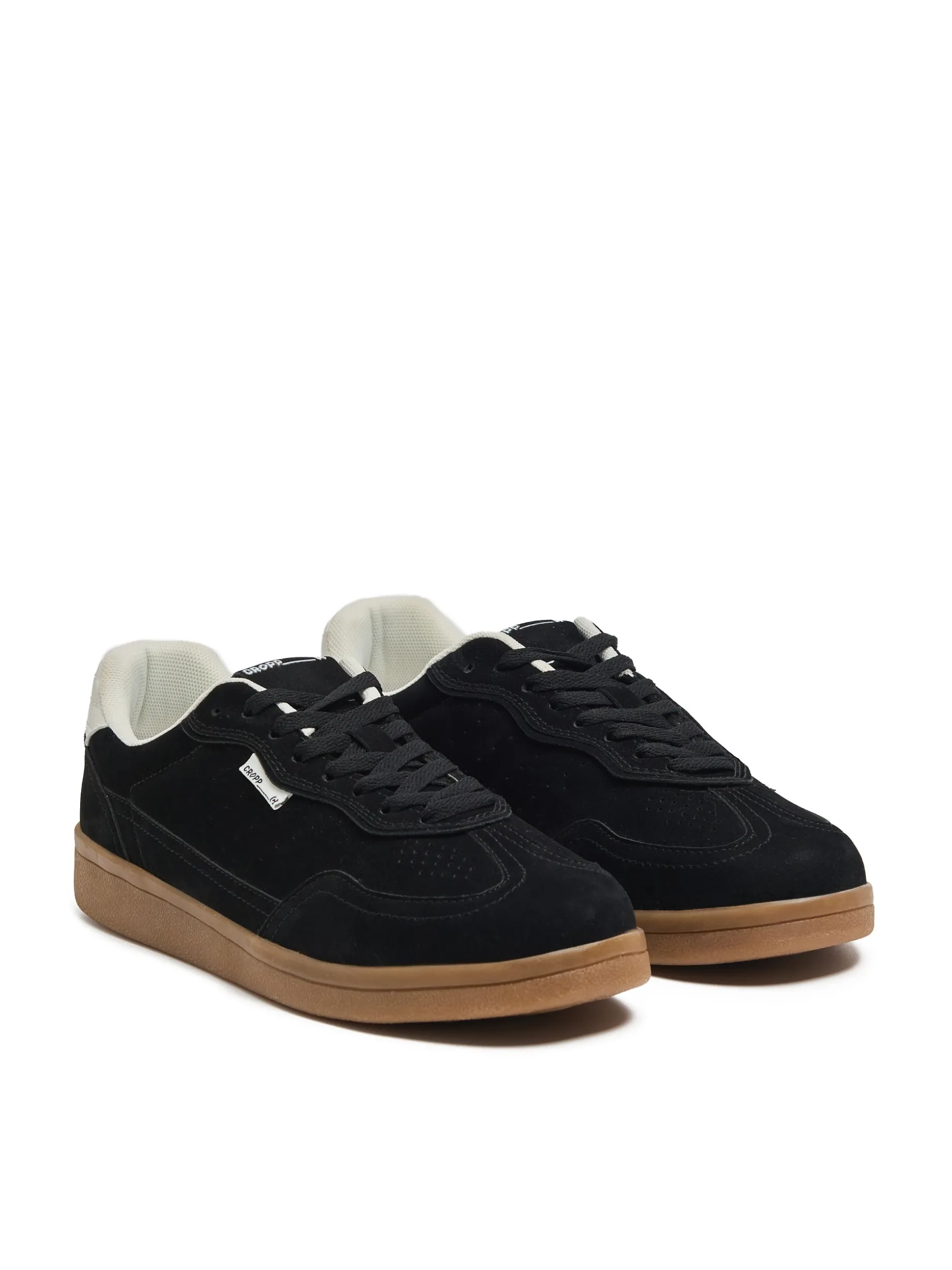 Lekkie czarne sneakersy
