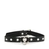 Naszyjnik choker z metalowymi detalami