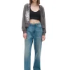 Niebieskie jeansy baggy