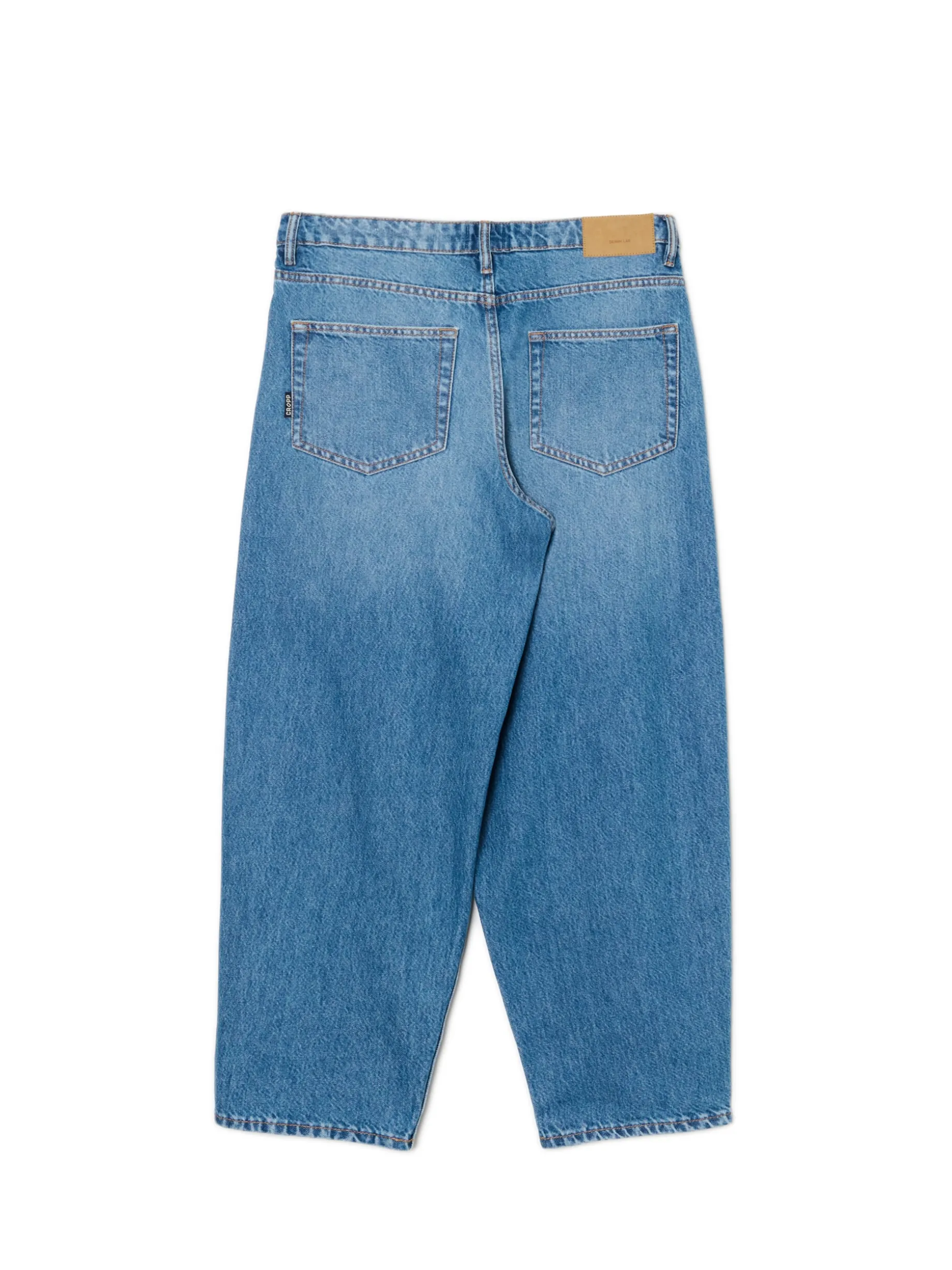 Niebieskie jeansy balloon baggy