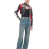 Niebieskie jeansy straight PETITE