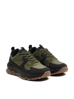 Oliwkowe sneakersy
