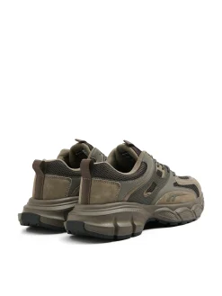 Oliwkowe sneakersy