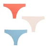 3 pack bezszwowych majtek brazilian