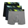 3 pack bokserek z kolorowym wykończeniem