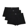 3 pack czarnych bokserek