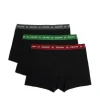 3 pack czarnych bokserek