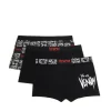 3 pack czarnych bokserek Venom