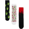 3 pack długich skarpet na Halloween