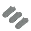 3 pack krótkich szarych skarpet
