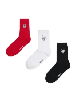 3 pack skarpet w różnych kolorach