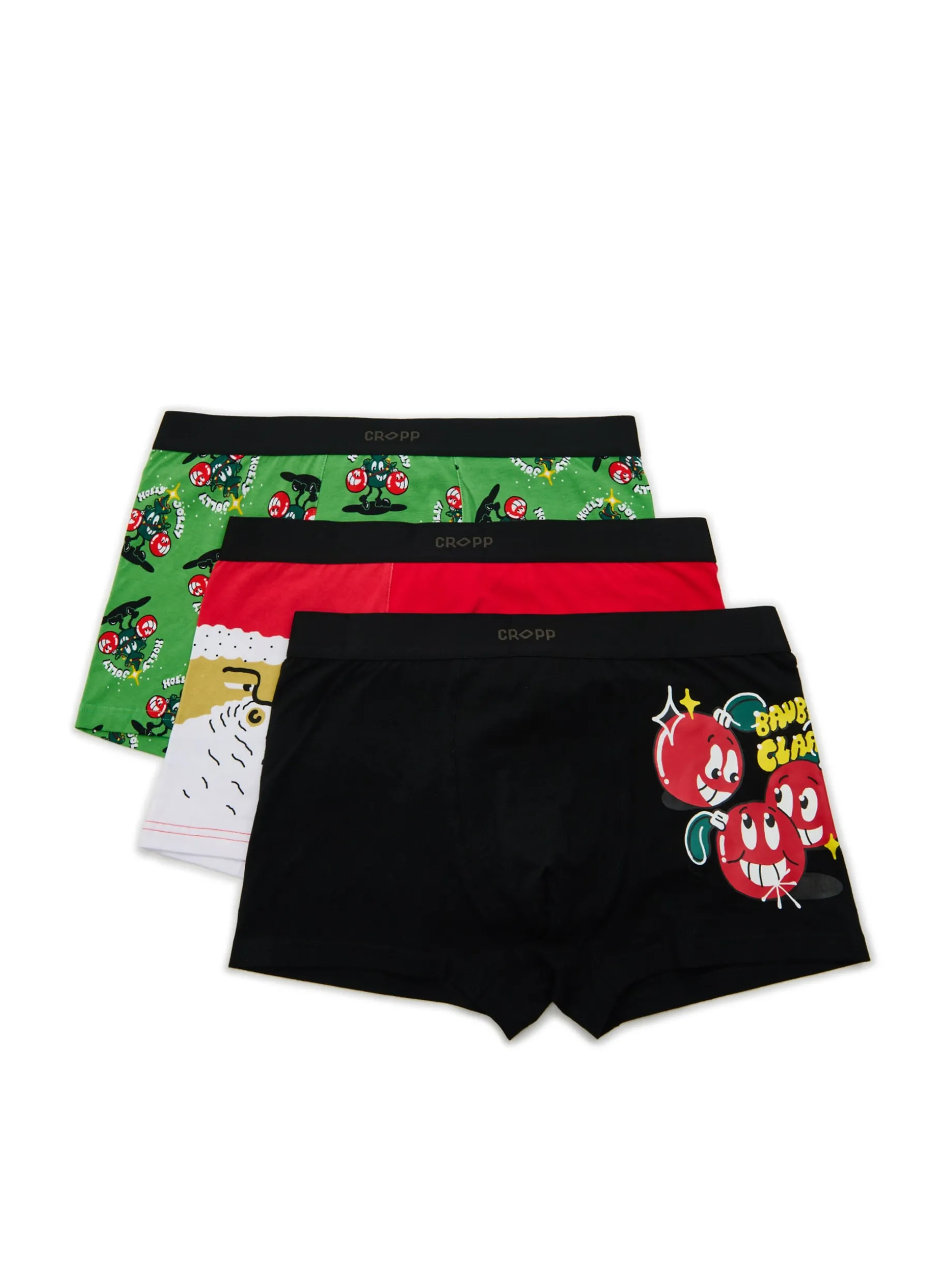 3 pack świątecznych bokserek