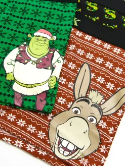 3 pack świątecznych bokserek Shrek