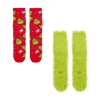 2 pack świątecznych skarpet Grinch