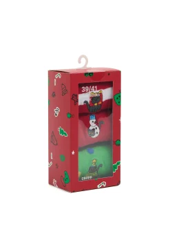 3 pack świątecznych skarpet z kotami