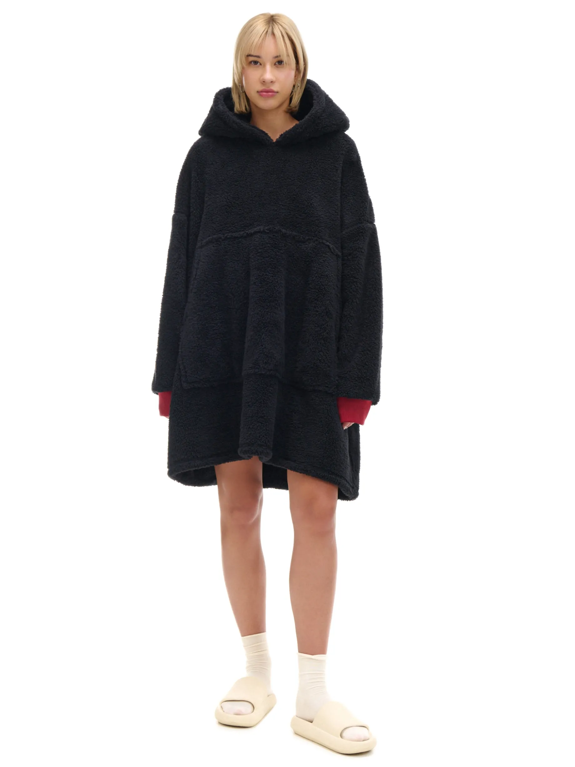 Pluszowa bluza snuddie z kotem