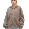 Rozpinana bluza oversize
