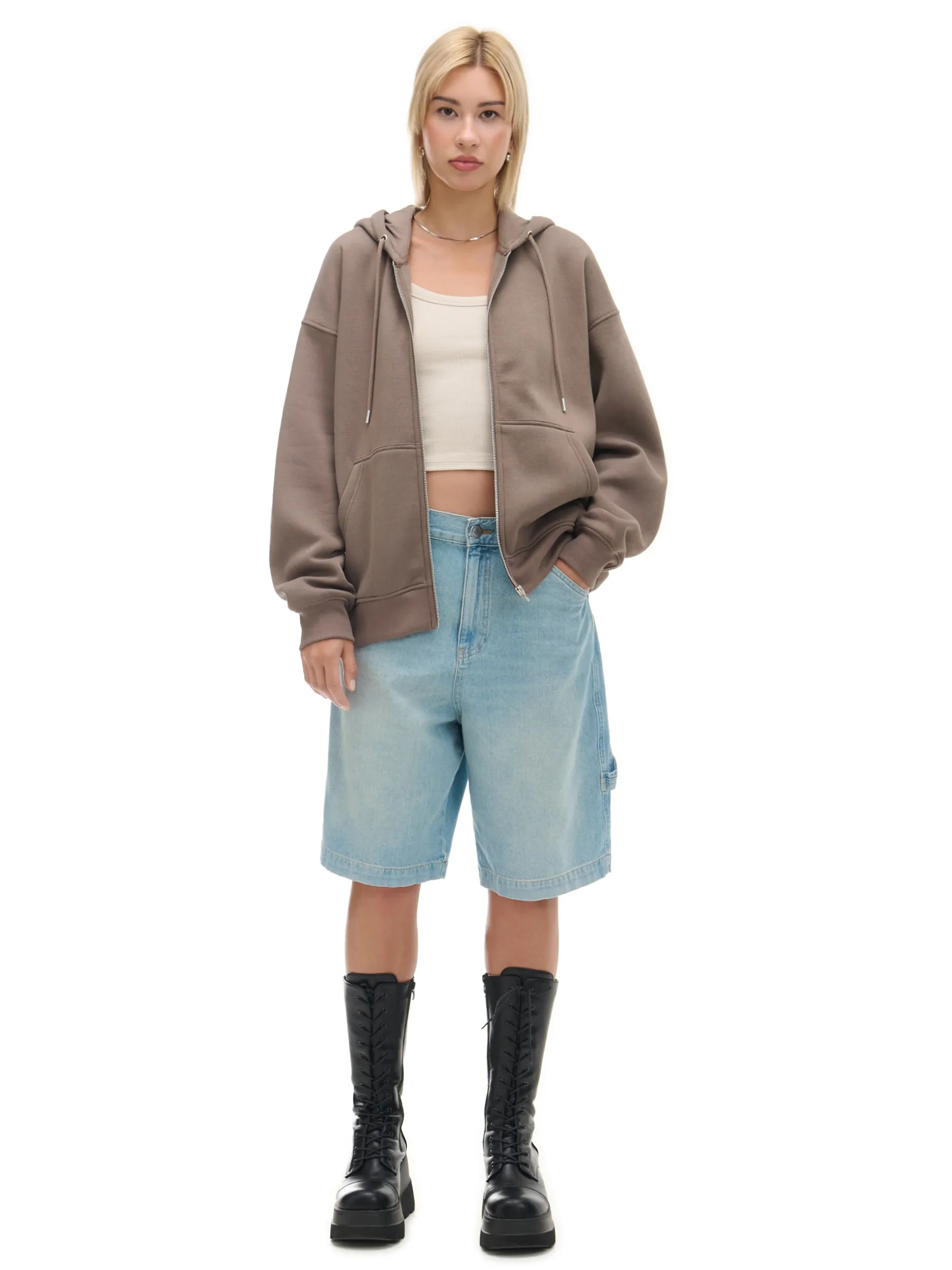 Rozpinana bluza oversize